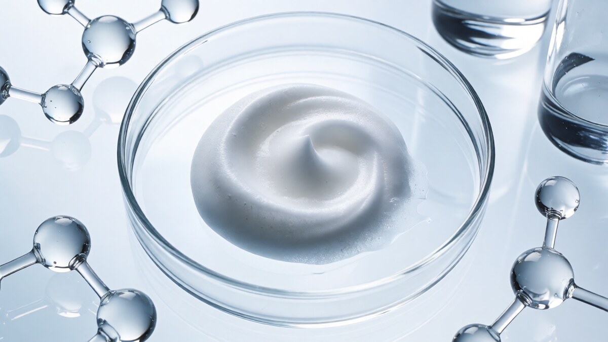 Brightening cleanser formulation laboratory banner