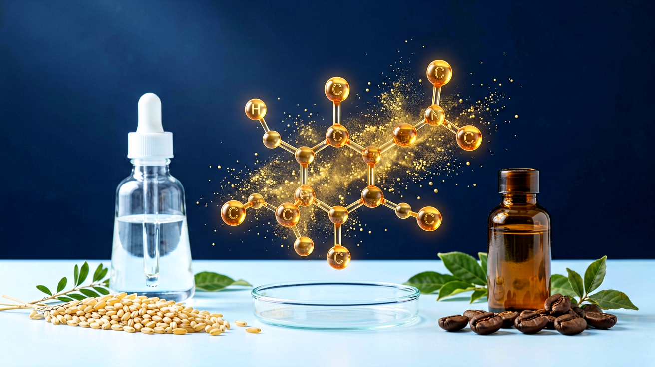 Ferulic Acid for Hyperpigmentation: Photoprotection, Tyrosinase Modulation & Clinical Evidence